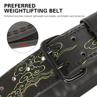 Ceinture de musculation LADYGLOW en cuir de vachette réglable, antidérapante, avec soutien dorsal, résistante à l'usure, pour l'entraînement en gros et la musculation personnalisée