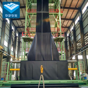 Lámina de geomembrana de HDPE de grado alimenticio de 0.5mm, 0.75mm, 1mm, 1.2mm, 1.5mm, 2mm para revestimiento de estanques, presas, canales, vertederos y proyectos de granjas de camarones - Product Image 4