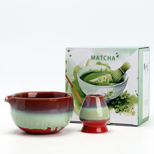 Service à thé Matcha avec logo personnalisé 4 à 7 pièces Bol à Matcha du Japon Whisker de thé vert Set Matcha Oem de <span class=keywords><strong>bambou</strong></span> Fouet avec boîte-cadeau - Product Image 5