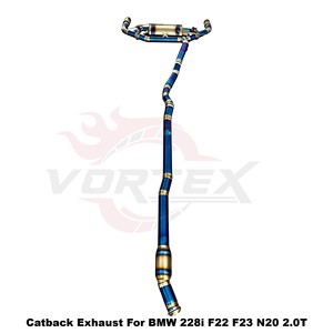 Kit de tuberías de titanio Vortex Maker-Direct Gradient para BMW 228i F22 F23 N20 2.0T Luxury-Tuning - Product Image 2