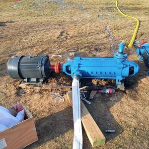 Bomba Multietapa D12-25X10 Eléctrica Trifásica con Conexión de Brida de 1-1/2 Pulgadas, Descarga de Agua, Acero, 7 M de Altura de Succión - Product Image 2
