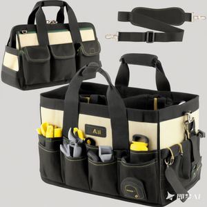 Échantillon gratuit : Organisateur d'outils en acier inoxydable avec manche en bois, sac à outils de jardin, kit d'outils de jardinage durables pour le désherbage - Product Image 3