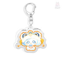 Porte-clés en acrylique personnalisé promotionnel, cadeaux avec logo d'anime, vente en gros de porte-clés avec logo d'anime personnalisé