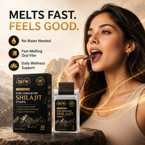 OEM Shilajit Oral Strips Fast Melt Oral Film with Fulvic Acid for Men's Wellness, Sugar Free B2B - Product Image 1