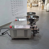 Moulin à épices en acier inoxydable pour céréales, herbes, poivre, arachides, aliments secs, pulvérisateur, broyeur, machine à moudre