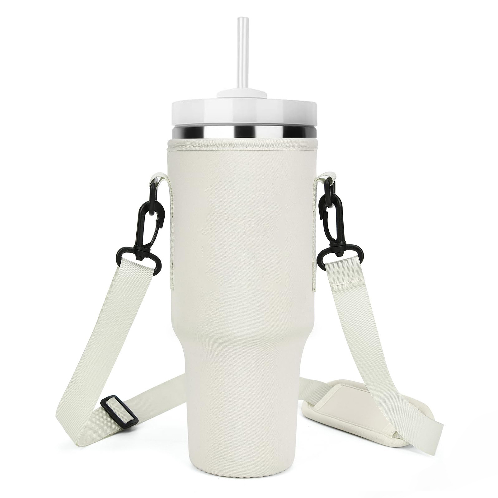 Blanc (Pas de poche zippée)