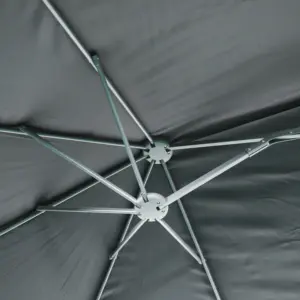 HONGGUAN新しいデザインの両面パラソル裏庭ツインローマ傘オプションのパラソルカバーパラソルマーケット傘