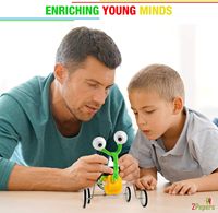 Kits scientifiques DIY pour enfants de 8 à 12 ans, projets STEM, kit de construction de robots, jouets éducatifs, kits de projets scientifiques