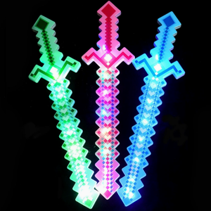 Bâton à bulles géant LED pour enfants, épée à bulles liquide Pixel pour jeux en plein air et cadeaux de bienvenue - Product Image 1