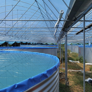Estanque Redondo <span class=keywords><strong>de</strong></span> Acero Galvanizado por Inmersión en Caliente, Varias Medidas Disponibles para Cultivo <span class=keywords><strong>de</strong></span> Peces y Camarones, con Certificación CE - Product Image 3