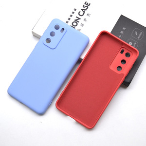 Étui de téléphone portable en silicone liquide TPU souple de couleur mate personnalisée, design <span class=keywords><strong>original</strong></span>, pour <span class=keywords><strong>Huawei</strong></span> P50 Pro, coques en caoutchouc personnalisées - Product Image 4