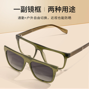 Lunettes de soleil polarisées Wanda S34210 UV400, monture TR90, verres TAC, style urbain pour homme, protection solaire, voyage, cyclisme, conduite - Product Image 2