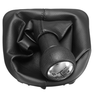 Poignée de levier de vitesses en cuir Peugeot 5 vitesses ergonomique pour voiture manuelle et automatique - Product Image 1