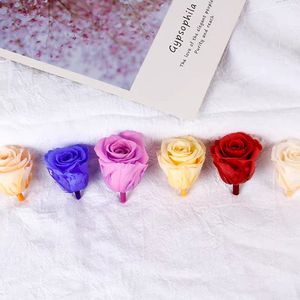 <span class=keywords><strong>Rose</strong></span> Stabilizzate di Alta Qualità 4-5cm, Lunga Durata, Naturali ed Ecologiche, Teste di Rosa in Confezione per San Valentino e Natale - Product Image 4