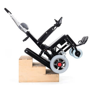 Cadeira de Rodas Elétrica Reclinável Portátil de Grande Capacidade de Carga em Liga de Alumínio para Deficientes - Product Image 3