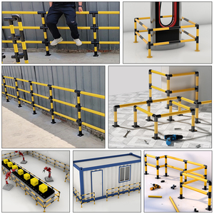 Barrera de Tráfico Central para Calzadas Urbanas: Poste de Aislamiento para Barandilla de Seguridad de Acero No Aislada para Carreteras y Autopistas - Product Image 5