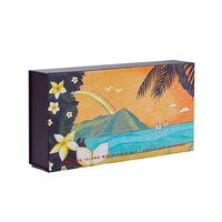 Boîte à tiroirs à chocolat unique et personnalisée pour n'importe quel modèle, vente en gros de barre de chocolat fantaisie de luxe, petit emballage de gâteau avec poignée en ruban
