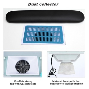 Table de <span class=keywords><strong>manucure</strong></span> blanche, meuble de Salon de beauté, très grand modèle, Style français moderne, Station de <span class=keywords><strong>manucure</strong></span>, ventilateur d'extraction, 220 v - Product Image 3