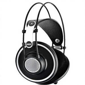 หูฟัง <span class=keywords><strong>AKG</strong></span> Pro Audio 2458X00190 (K702) แบบครอบหู เปิดหลัง สายแบน สำหรับงานสตูดิโอ พร้อมระบบตัดเสียงรบกวนแบบแอคทีฟ สีดำ - Product Image 1