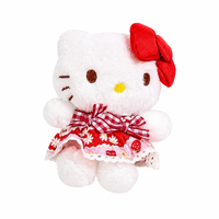 Peluches Anime Hello Kitty Jaunes Personnalisées en Gros, Jouets en Peluche Doux de 8 Pouces pour Enfants, Idéales pour les Jeux d'Arcade