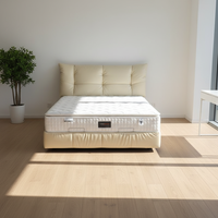 Matelas mousse latex haut standard haut de gamme, tailles Twin Queen, antidérapant, facile à nettoyer, soulage douleurs dorsales