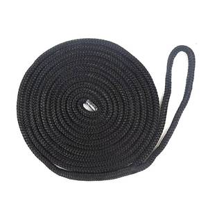 Factory 1/2 Inch 3 Strand Polyester Black Blue Marine Cable Pulling Rope Parts & Accessories - Product Image 4
