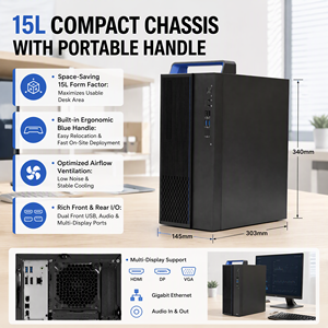 C86 Hygon 3350 3.0GHz 8 cœurs pour configuration de bureau | 16 Go de RAM, 256 Go de SSD NVMe M.2, GPU 2 Go, <span class=keywords><strong>Tour</strong></span> 15L, Écran 23,8 pouces, Clavier et souris USB - Product Image 4