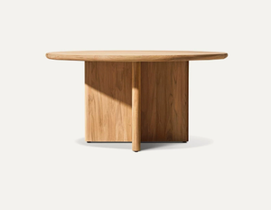 Set da Pranzo per Esterni in Alluminio e Legno Teak, <span class=keywords><strong>Tavolo</strong></span> e <span class=keywords><strong>Sedie</strong></span> Impermeabili per <span class=keywords><strong>Giardino</strong></span>, Balcone, Villa, Arredamento Moderno e Semplice - Product Image 4