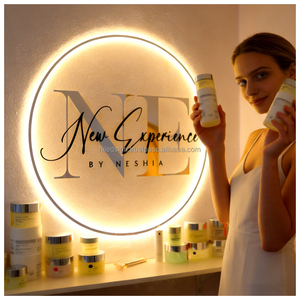 Enseigne de salon de beauté rétroéclairée intérieure, lettres 3D en LED, panneau mural intérieur, logo, décoration, enseigne LED personnalisée pour magasin - Product Image 4