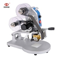 DY-8 Mini Imprimante Manuelle Portable, Machine d'Impression Jet d'Encre, Machine de Marquage à Chaud, Codeur de Date de Péremption
