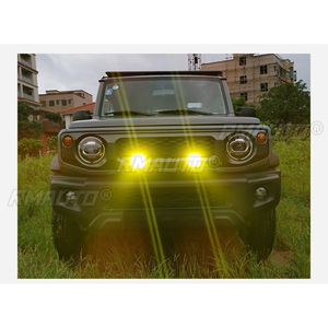 สำหรับ Suzuki Jimny JB74 2019-2024 ชุดแต่งกันชนหน้าพร้อมขายึดไฟสปอร์ตไลท์ อุปกรณ์ตกแต่งรถยนต์ ชุดไฟสปอร์ตไลท์ อะไหล่ตกแต่ง - Product Image 4