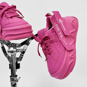 Zapatos Blancos de Mujer, Nueva Colección 2024, Transpirables, con Malla, Suela Gruesa, Aumentan la Estatura, Casuales y Deportivos para Verano - Product Image 4