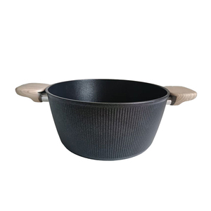 Cacerola Antiadherente de <span class=keywords><strong>Aluminio</strong></span> de Gran Capacidad de 28 cm con Asa de Baquelita, Resistente al Calor, Compatible con Inducción, Diseño Europeo - Product Image 5