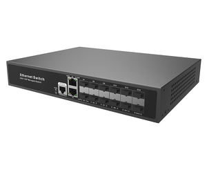 2 กิกะบิตอีเธอร์เน็ต + 12 สวิตช์ SFP แบบมีการจัดการ - Product Image 1