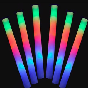 3 chế độ nhấp nháy dẫn ánh sáng gậy cho đám cưới buổi hòa nhạc Wand LED Glow cổ vũ bọt GLOW STICK Đảng đạo cụ - Product Image 1