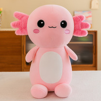 Poupées Axolotl 30cm colorées rose orange tritons jouets en peluche salamandre animal en peluche jouet dinosaure coussin pour enfants