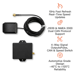 Sensor de Velocidad GPS de 10Hz, Localizador de Pulsos NCO de Precisión, Compatible con J1939 y NMEA2000, para Camiones Marítimos y Maquinaria Agrícola - Product Image 5