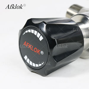 Çift basınç göstergesi paslanmaz çelik laboratuvar test giriş helyum Argon asetilen gaz için 4000 PSI yüksek basınç regülatörü - Product Image 2