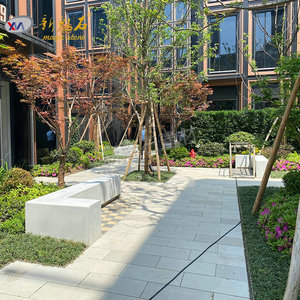 Nuevo Banco de Hormigón con Aspecto de Piedra Natural, Tamaño Personalizado, para Exteriores, Jardín o Patio - Product Image 3