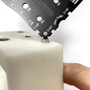 18 in1ステンレス鋼の櫛の形のポケットハンドツール屋外キャンプサバイバルマルチツールカード - Product Image 6