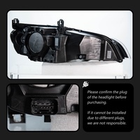 Adapté aux modèles BMW X5 E70 2007-2013, ensemble de phares pour feux de jour à LED bicolores Angel Eyes et modification des clignotants