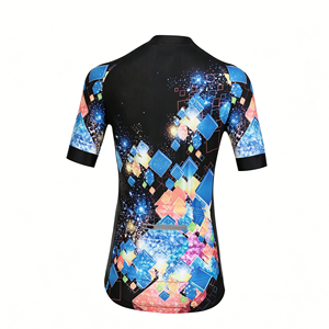 OEM LadiesGraphic Cycling Suit Multiple Colorful Design Options with Fully Customizable Jersey Pants Shock Absorb <b>Cushion</b> - Product Image 3