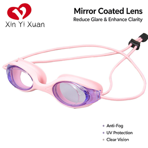 Gafas de Natación Antivaho Xinyixuan, Gafas de Silicona Ajustables, Ajuste Cómodo, Protección UV para Niños - Product Image 3