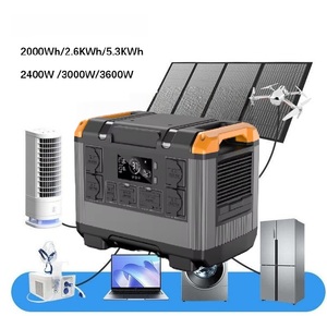 2400W 5000W 3000V Portable <b>Solar</b> Power Station With Pure Sine Wave MPPT <b>Controller</b> Jump T20 <b>Solar</b> Compatibility <b>Charges</b> Fr - Product Image 1