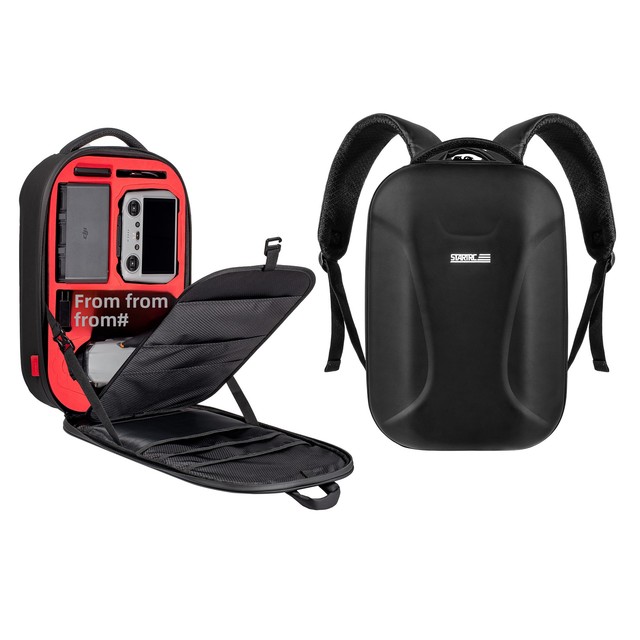 Portable Dual-Shoulder Nylon EVA Backpack Accessory for Mavic 3 Series Drones Display-Equipped Kits