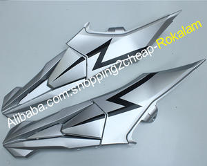 Carénages Kits Pour <span class=keywords><strong>Kawasaki</strong></span> <span class=keywords><strong>Z800</strong></span> Z-800 2013 2014 <span class=keywords><strong>2015</strong></span> 2016 Z 800 13 14 015 16 Argent ABS Corps Kit De Carénage - Product Image 4