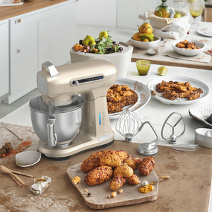 Pasticcere 2000W potenza AC/DC pressofusione Mixer doppio ingranaggio a vite in metallo impasta per alimenti per uso domestico - Product Image 4