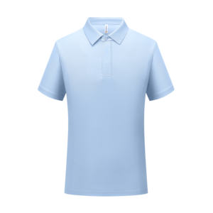 Polos personnalisés 100% polyester pour hommes Sports de plein air Séchage rapide Respirant T-shirt simple Tops à manches courtes réfléchissants - Product Image 2