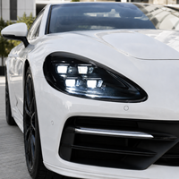 BK LED-Scheinwerfer-Set für Porsche Cayenne 2011-2018 EU-Spezifikation 2024 Matrix-Stil Sequentieller Blinker Plug-and-Play