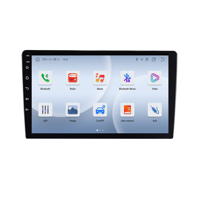 Dodge Ram 9-Inch Portable Android Host OLED Screen RAM Reversing Aid Split Screen Functionality RGB Car for FM Transmitter